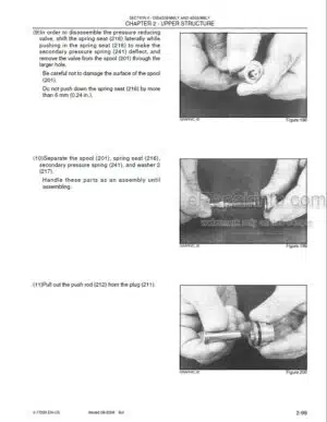 Photo 7 - Kobelco SK290LC SK330LC Service Manual Hydraulic Excavator S5LB YC0007E-00