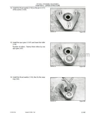 Photo 8 - Kobelco 50SR Acera Tier 4 Service Manual Compact Crawler Excavator S5PJ0023E01NA