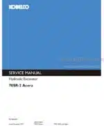 Photo 5 - Kobelco 70SR-2 Acera Service Manual Hydraulic Excavator S5YT0010E01