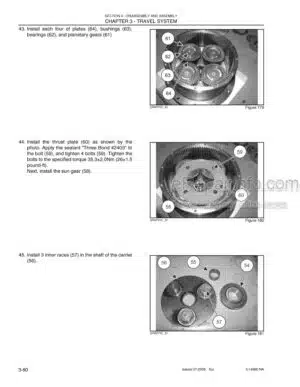 Photo 8 - Kobelco SK480LC Shop Manual Hydraulic Excavator S5YS0006E-01