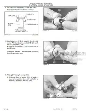 Photo 8 - Kobelco 80CS-2 Acera Service Manual Hydraulic Excavator S5LF0012E01