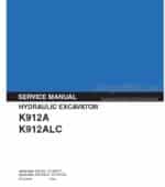 Photo 4 - Kobelco K912A K912LC Service Manual Hydraulic Excavator S5LC0002E