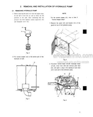 Photo 3 - Kobelco K916 II K916LC II Service Manual Hydraulic Excavator S5LS0002E-01
