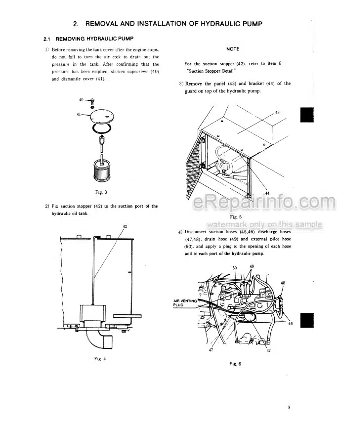 Photo 1 - Kobelco K916 II K916LC II Service Manual Hydraulic Excavator S5LS0002E-01