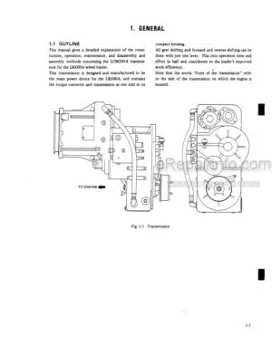 Photo 10 - Kobelco LK600A Service Manual Wheel Loader S5RE0002E-03