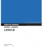 Photo 5 - Kobelco LK650-II Service Manual Wheel Loader S5RE0004E