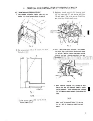 Photo 7 - Kobelco SK14 K914 Shop Manual Hydraulic Excavator S5LR0001E-02NA