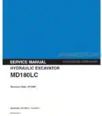 Photo 4 - Kobelco MD180LC Service Manual Hydraulic Excavator S5YG0001E-01