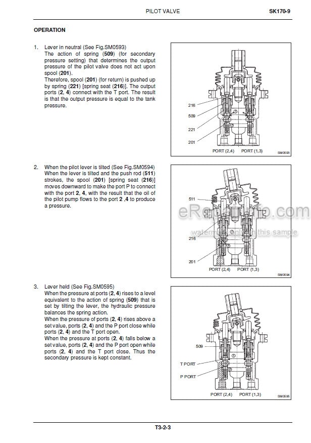 Photo 1 - Kobelco SK170-9 Tier 4 Service Manual Hydraulic Excavator 47393612