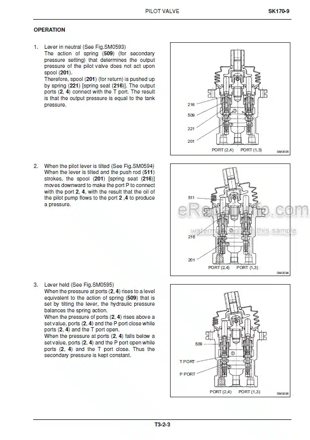 Photo 1 - Kobelco SK170-9 Tier 4 Service Manual Hydraulic Excavator 47393612