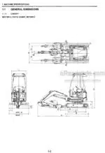 Photo 4 - Kobelco SK20SR-3 SK27SR-3 CX27B E27SR SK30SR-3 CX31B E30SR SK35SR-3 CX36B E35SR SK40SR-3 SK50SR-3 CX50B E50SR SK55SR-3 CX55B Specification Manual Compact Excavator S7PO00404ZE01NA