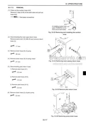 Photo 6 - Kobelco SK210-9 Service Manual Hydraulic Excavator S5YN0042E01