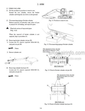 Photo 7 - Kobelco SK210LC SK250LC Service Manual Hydraulic Excavator S5YQ-LL12E-00