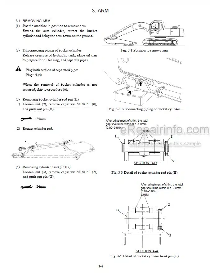 Photo 1 - Kobelco SK210LC SK250LC Service Manual Hydraulic Excavator S5YQ-LL12E-00