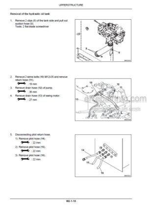 Photo 8 - Kobelco SK260-9 SK295-9 Service Manual Hydraulic Excavator 84531464