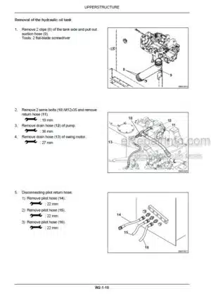 Photo 7 - Kobelco SK480LC Shop Manual Hydraulic Excavator S5YS0006E-01