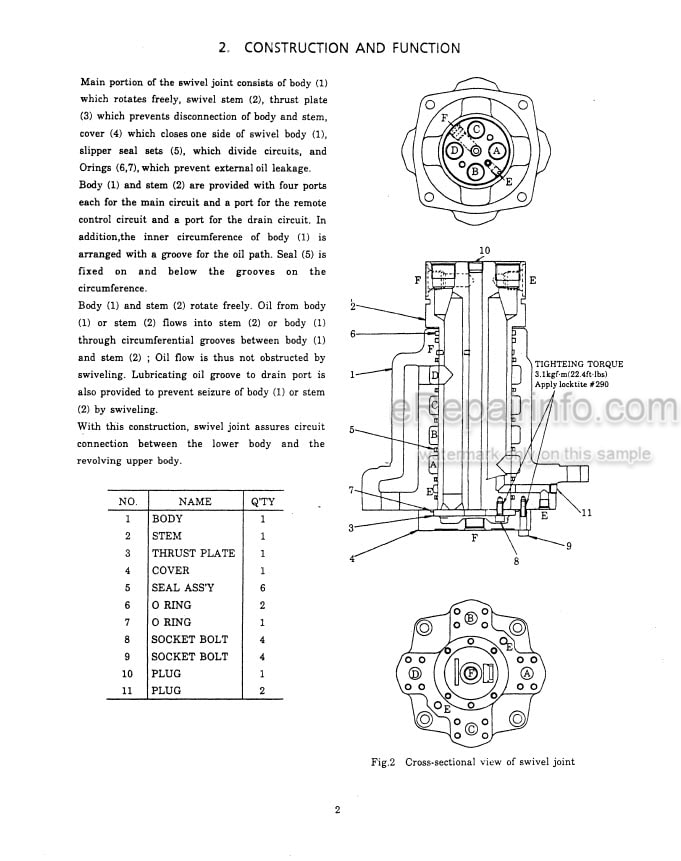 Photo 1 - Kobelco SK400 IV SK400LC IV Service Manual Hydraulic Excavator S5YSU0002E-01