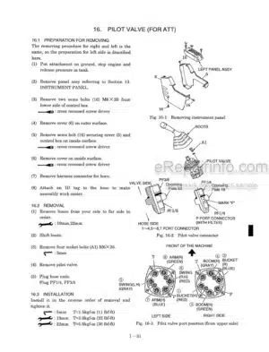 Photo 7 - Kobelco 70SR-2 Acera Service Manual Hydraulic Excavator S5YT0010E01