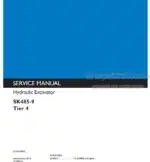 Photo 5 - Kobelco SK485-9 Tier 4 Service Manual Hydraulic Excavator S5LS0018E02