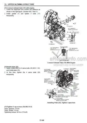 Photo 7 - Kobelco SK50SR-3 Service Manual Hydraulic Excavator S5PJ0009E-01