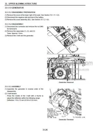 Photo 4 - Kobelco SK55SRX Tier 4 Service Manual Crawler Excavator S5PS0001E01