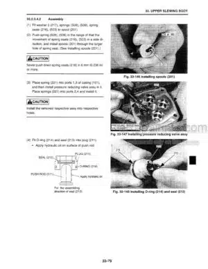 Photo 9 - Kobelco SK80CS-1E Shop Manual Hydraulic Excavator S5LF0006E-01NA