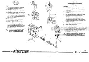 Photo 7 - Kobelco TLK750 TLK860 TLK865 TLK965 Service Manual Loader Backhoe 3517-457-M1-00NA