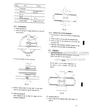 Photo 6 - MDI Yutani MD320BLC Shop Manual Hydraulic Excavator S5YC0002ENA