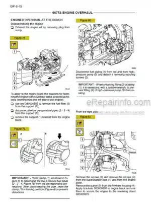 Photo 8 - New Holland LB90.B LB95.B LB110.B LB115.B 4WS 580SR 590SR 695SM 695SR B95 FB100.2 B100 FB110.2 B110 FB200.2 4WS Service Manual Backhoe Loader 036702102