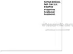 Photo 4 - New Holland CNH F4GE0404B F4GE0454C F4GE0484G Workshop Manual Engine 60413694