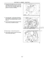 Photo 2 - New Holland H8040 Repair Manual Self Propelled Windrower 87742969