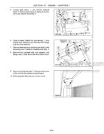 Photo 2 - New Holland H8060 H8080 Repair Manual Self Propelled Windrower 87748656
