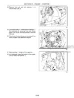 Photo 2 - New Holland HW305 HW305S HW325 Repair Manual Self Propelled Windrower 87576230