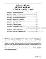 Photo 4 - New Holland HW345 HW365 Repair Manual Self Propelled Windrower 87576216