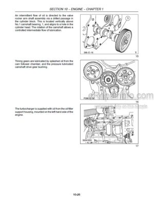 Photo 9 - New Holland HW345 HW365 Repair Manual Self Propelled Windrower 87576216