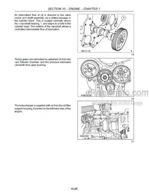 Photo 7 - New Holland HW345 HW365 Repair Manual Self Propelled Windrower 87576216