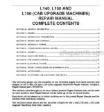 Photo 5 - New Holland L140 L150 Repair Manual Skid Steer Loader 87634743NA