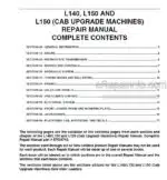 Photo 5 - New Holland L140 L150 Repair Manual Skid Steer Loader 87634743NA