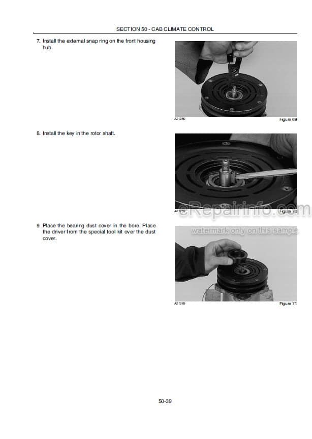 Photo 1 - New Holland L160 L170 Repair Manual Skid Steer Loader