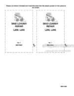 Photo 4 - New Holland L250 L255 Repair Manual Skid Steer Loader 86610462