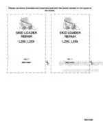 Photo 4 - New Holland L250 L255 Repair Manual Skid Steer Loader 86610462