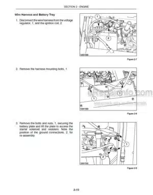 Photo 7 - New Holland L250 L255 Repair Manual Skid Steer Loader 86610462