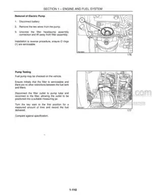 Photo 8 - New Holland LB115 Repair Manual Loader Backhoe 86584406