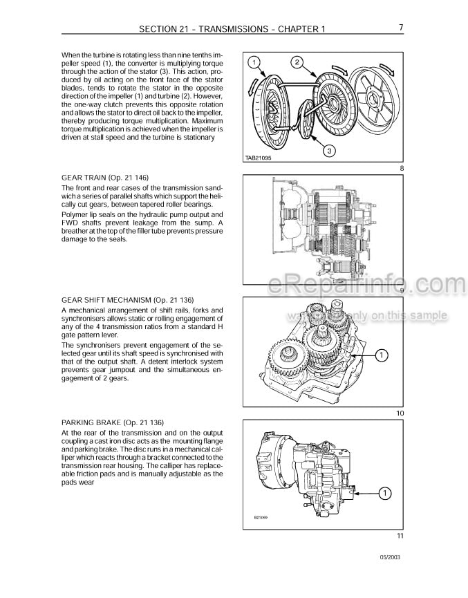Photo 1 - New Holland LB75.B LB90.B LB95.B LB110.B LB115B 4WS Service Manual Backhoe Loader 6036702103