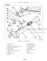 Photo 6 - New Holland LB75 Service Manual Backhoe Loader 86618974