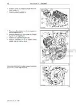 Photo 3 - New Holland LM1340 LM1343 LM1345 LM1443 LM1445 LM1745 Turbo Workshop Manual Telehandler 6041354201