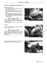 Photo 2 - New Holland LM1340  LM1343  LM1345 LM1443 LM1445  LM1745 Turbo Workshop Manual Telehandler 87682524