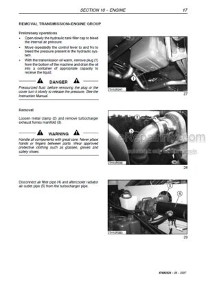 Photo 8 - New Holland LM625 Service Manual Telehandler 84571197A