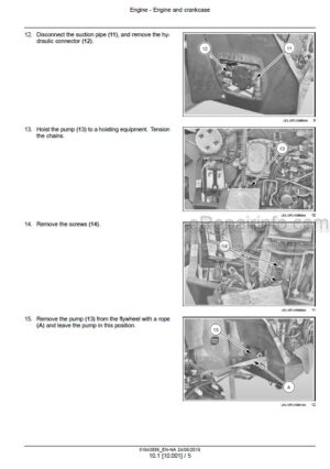 Photo 12 - New Holland LM6.28 Tier 4B Final Service Manual Telescopic Handler 51643886
