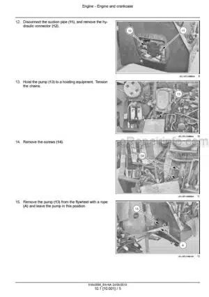 Photo 1 - New Holland LM6.28 Tier 4B Final Service Manual Telescopic Handler 51643886